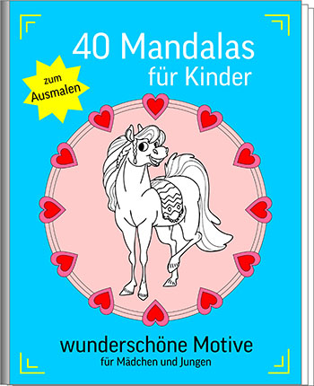 Malbuch - Mandalas für Kinder